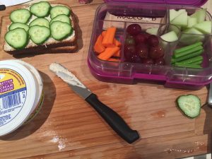 Healthy Vegan Preschool Lunch